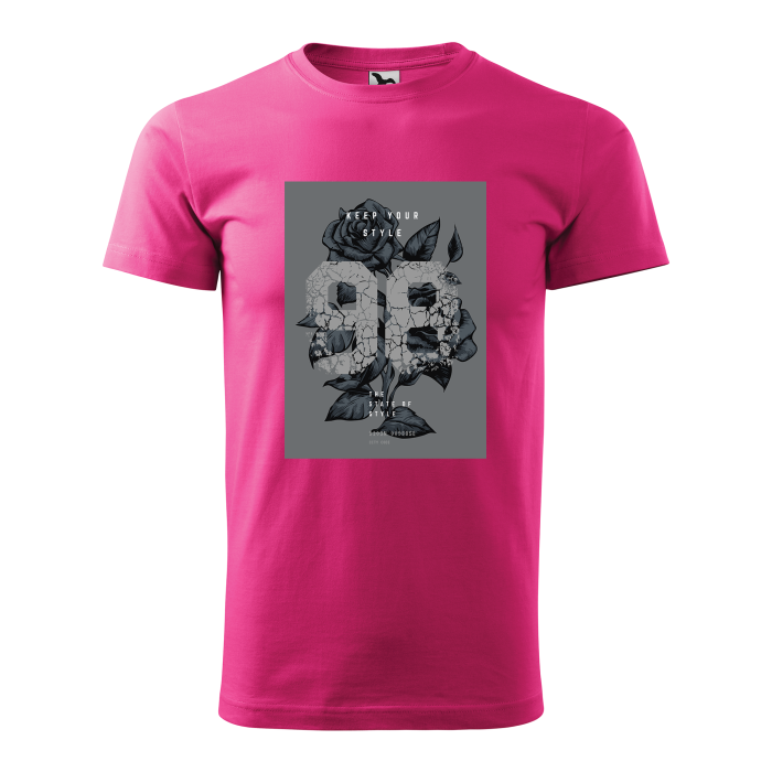 Malfini Tricou Barbat Purpuriu Keep your style