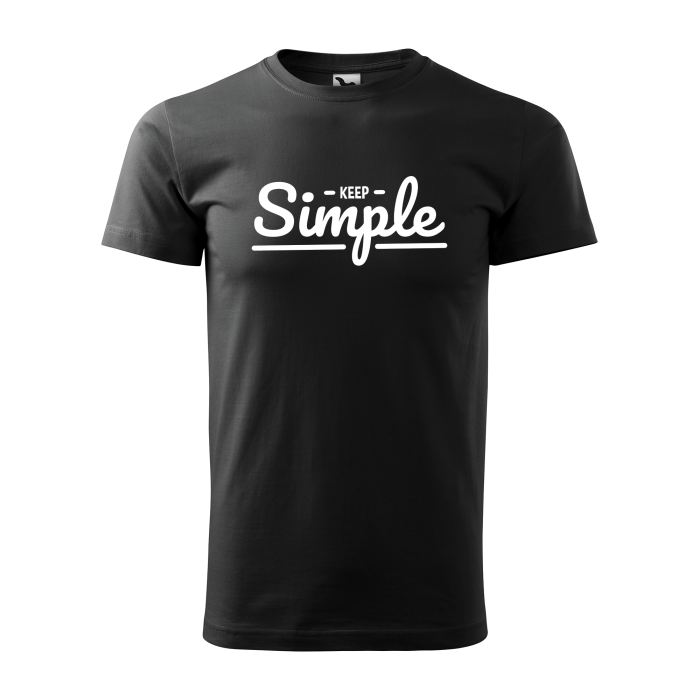 Malfini Tricou Barbat Negru Keep simple