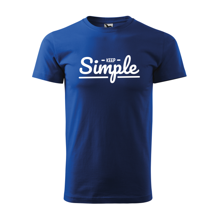Malfini Tricou Barbat Albastru regal Keep simple