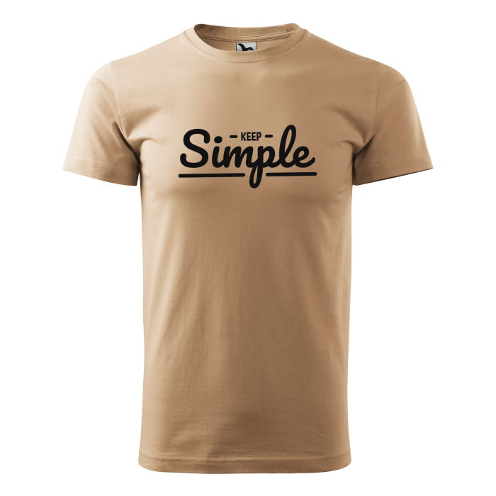 Malfini Tricou Barbat Bej Keep simple