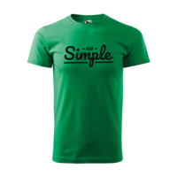 Malfini Tricou Barbat Verde  Keep simple