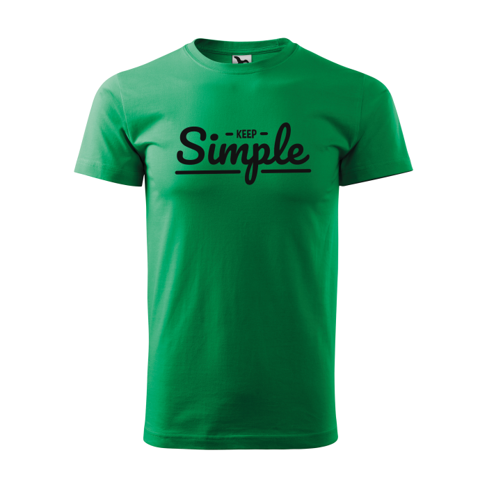 Malfini Tricou Barbat Verde Keep simple