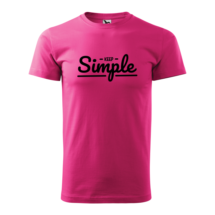 Malfini Tricou Barbat Purpuriu Keep simple