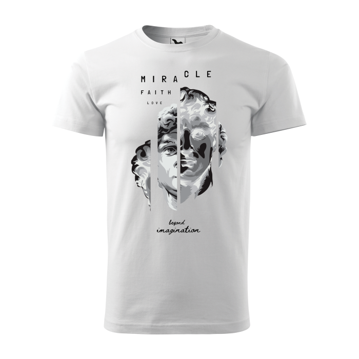 Malfini Tricou Barbat Alb Miracle