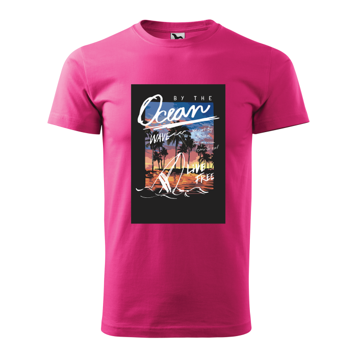 Malfini Tricou Barbat Purpuriu Ocean wave