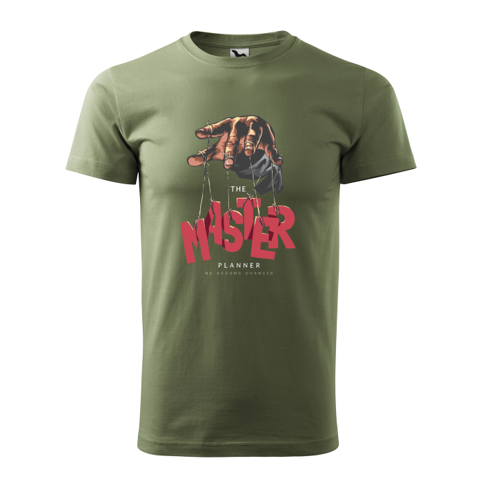 Malfini Tricou Barbat Verde kaki The master