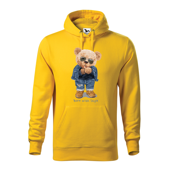 Malfini Hanorac Barbat Galben Teddy Born with style