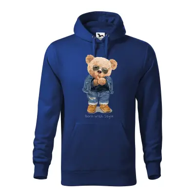 Malfini Hanorac Barbat Albastru regal Teddy Born with style