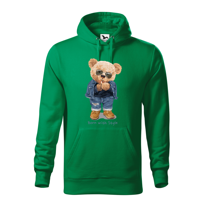Malfini Hanorac Barbat Verde Teddy Born with style