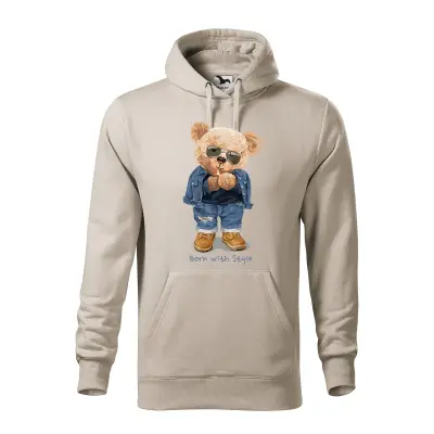 Malfini Hanorac Barbat Gri ice Teddy Born with style