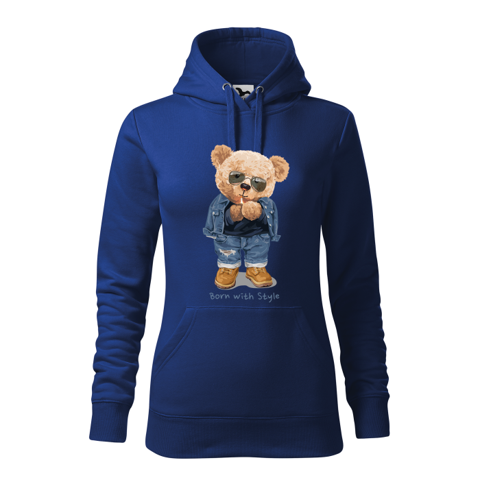 Malfini Hanorac Dama Albastru regal Teddy Born with style