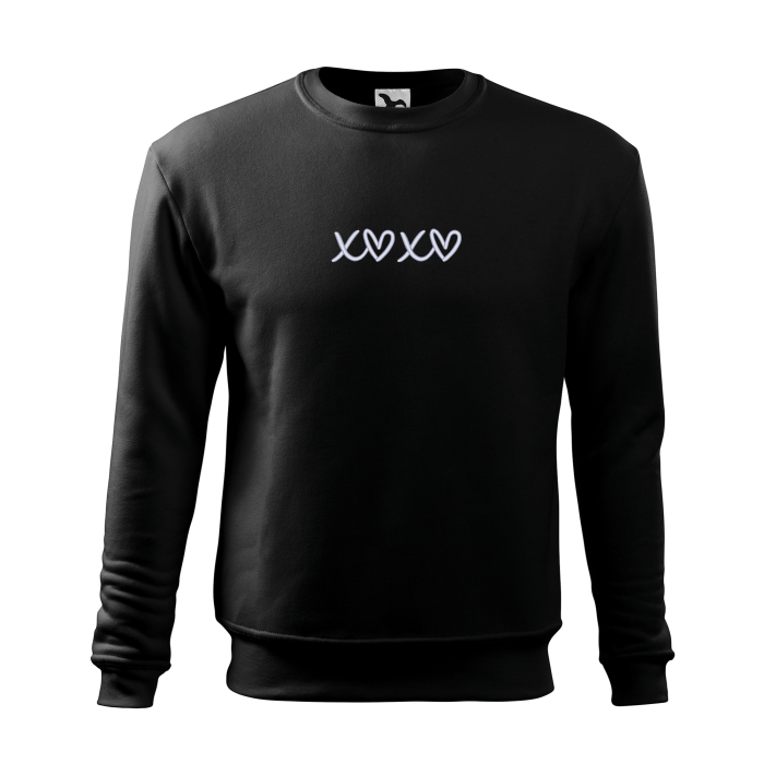 Malfini Bluza Barbat Negru XOXO Brodat