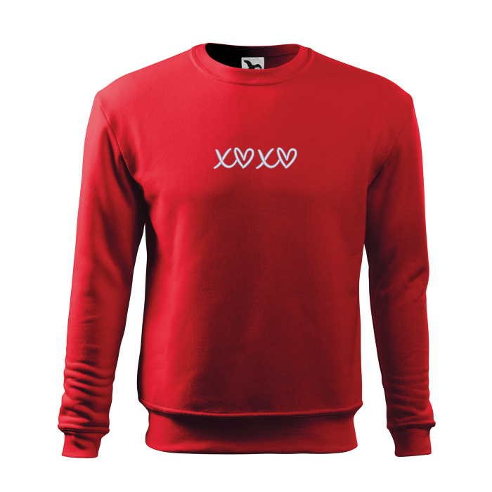 Malfini Bluza Barbat Rosu XOXO Brodat