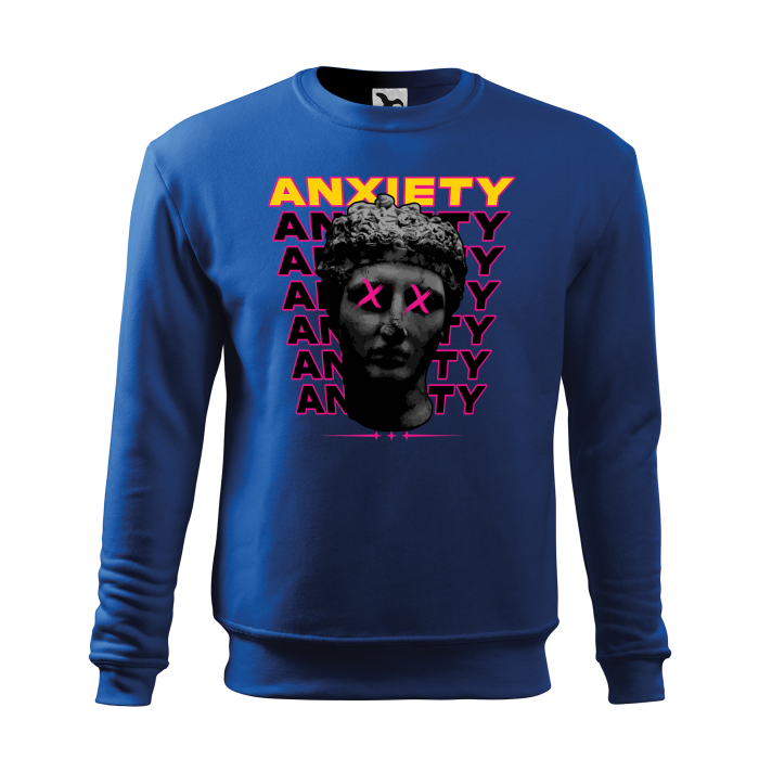 Malfini Bluza Barbat Albastru regal Anxiety