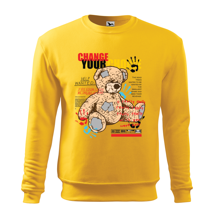 Malfini Bluza Barbat Galben Change your choice