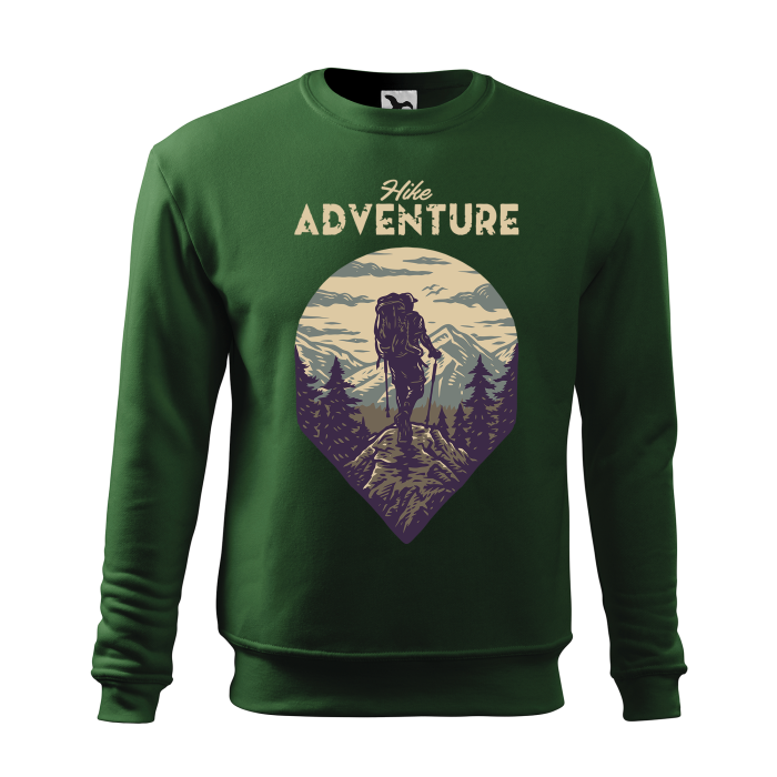 Malfini Bluza Barbat Verde inchis Hike Adventure