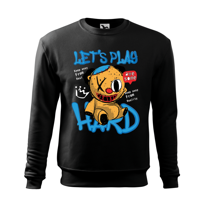 Malfini Bluza Barbat Negru Let`s play hard