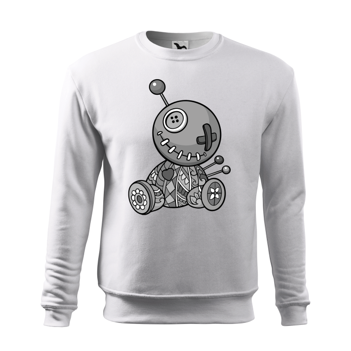 Malfini Bluza Barbat Alb Urs Voodoo