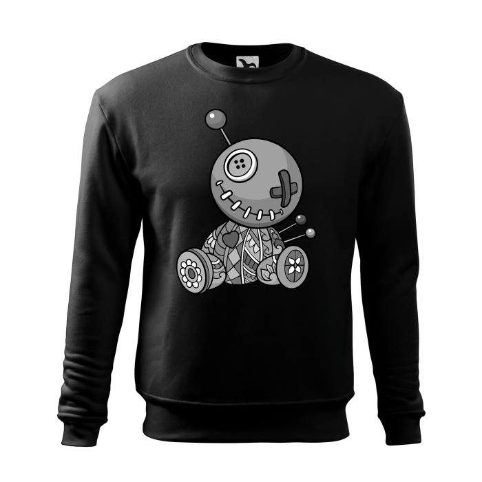 Malfini Bluza Barbat Negru Urs Voodoo