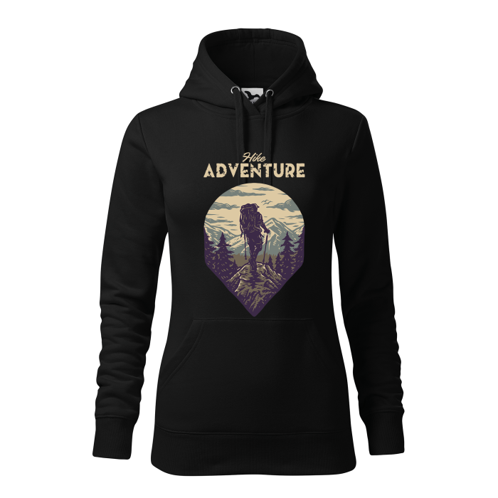 Malfini Hanorac Dama Negru Hike Adventure