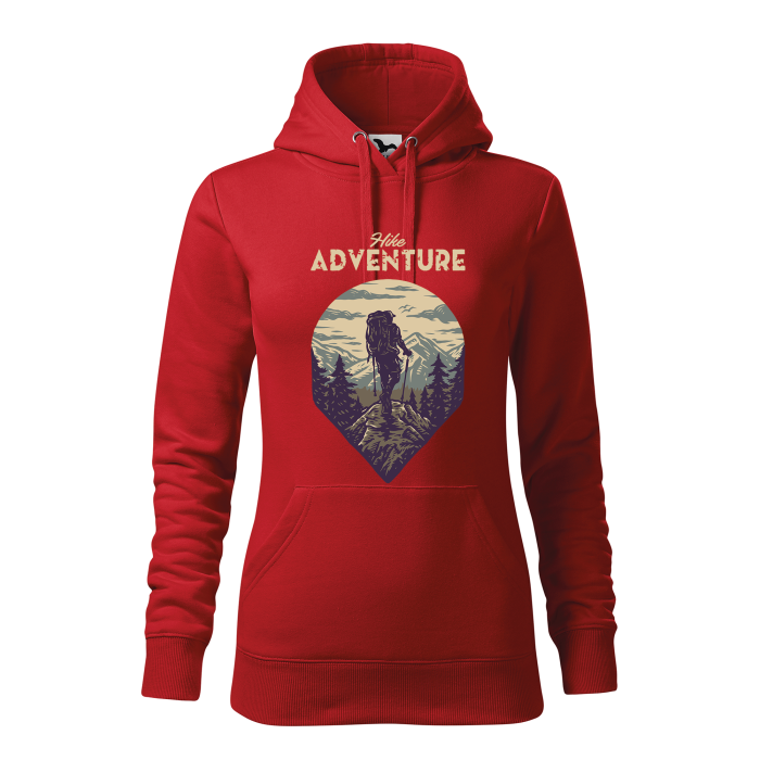 Malfini Hanorac Dama Rosu Hike Adventure