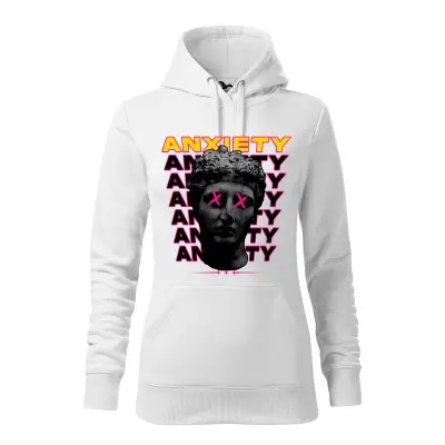 Malfini Hanorac Dama Alb Anxiety