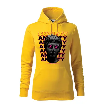 Malfini Hanorac Dama Galben Anxiety