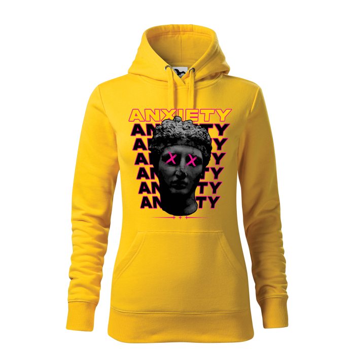 Malfini Hanorac Dama Galben Anxiety