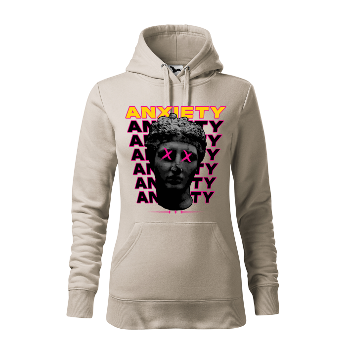 Malfini Hanorac Dama Gri ice Anxiety