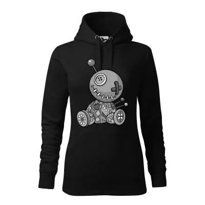 Malfini Hanorac Dama Negru Urs Voodoo
