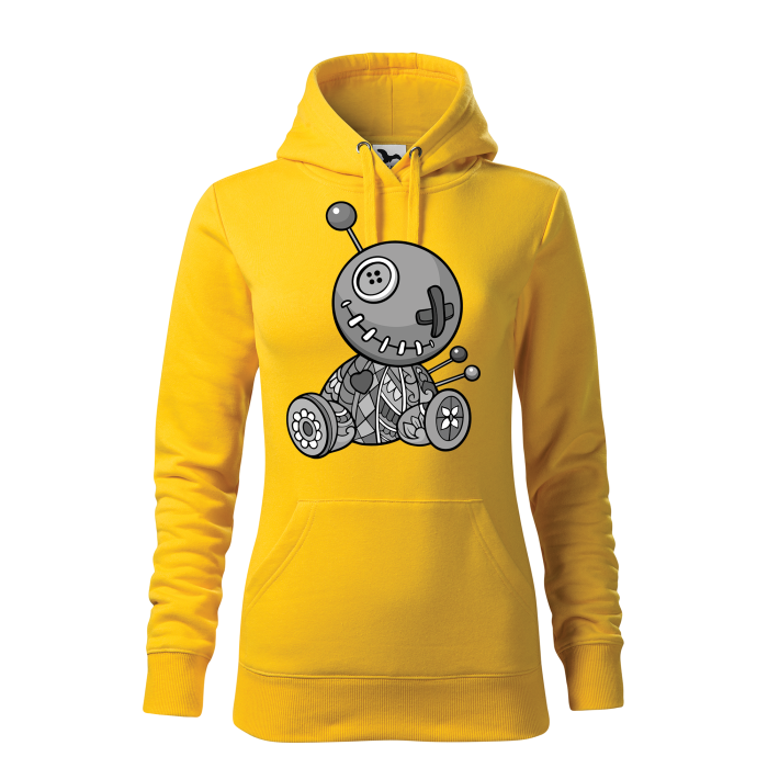 Malfini Hanorac Dama Galben Urs Voodoo