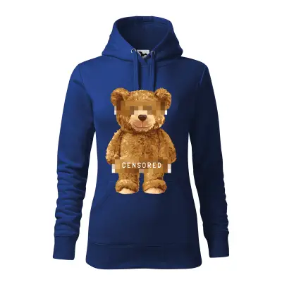 Malfini Hanorac Dama Albastru regal Censored Teddy