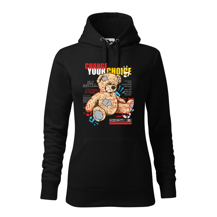 Malfini Hanorac Dama Negru Change your choice Malfini Hanorac Dama Negru Change your choice