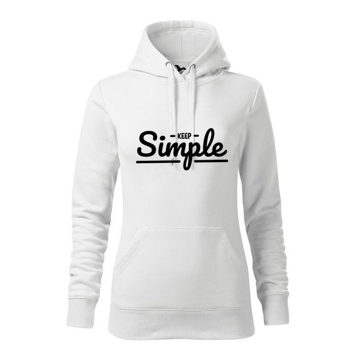 Malfini Hanorac Dama Alb Keep simple Malfini Hanorac Dama Alb Keep simple