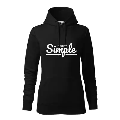 Malfini Hanorac Dama Negru Keep simple