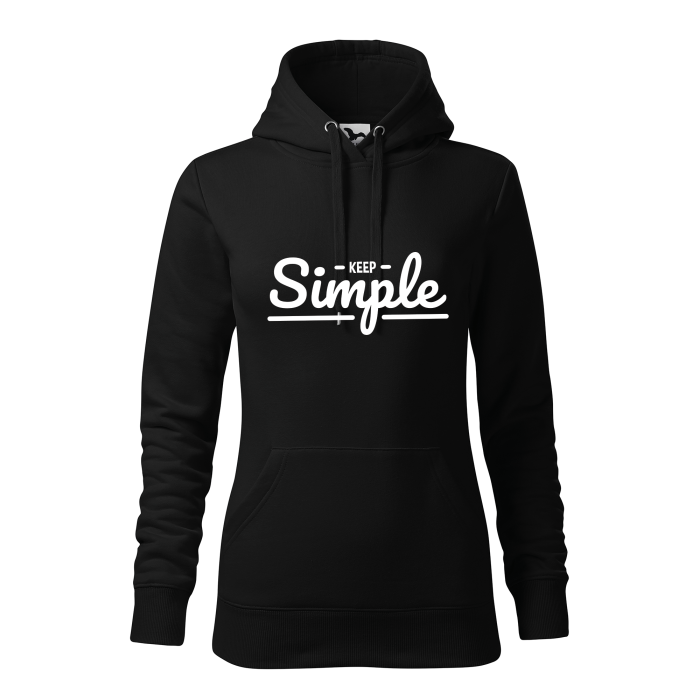 Malfini Hanorac Dama Negru Keep simple Malfini Hanorac Dama Negru Keep simple