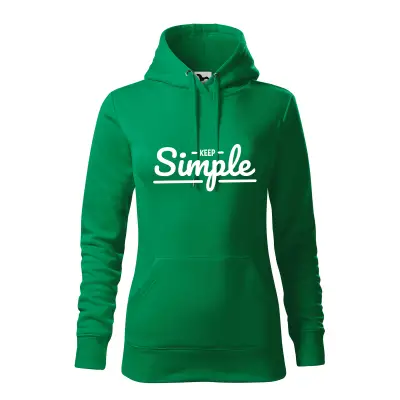 Malfini Hanorac Dama Verde Keep simple