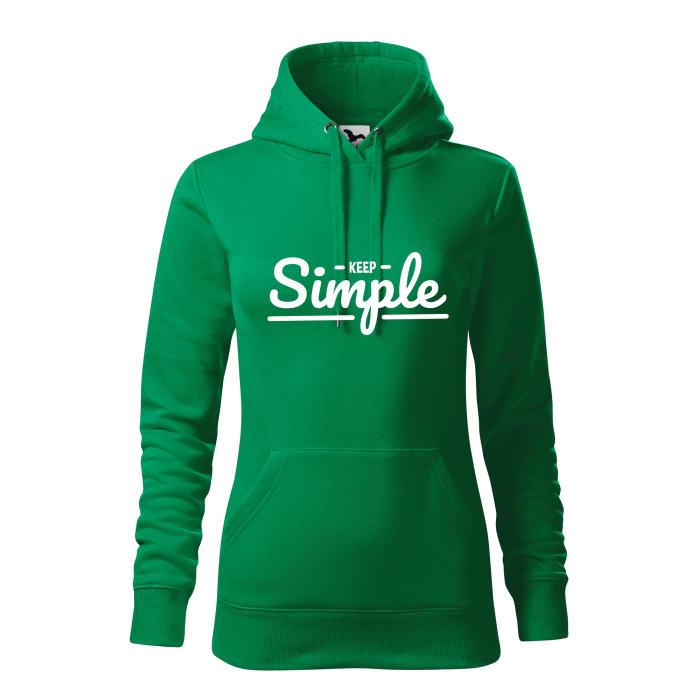 Malfini Hanorac Dama Verde Keep simple