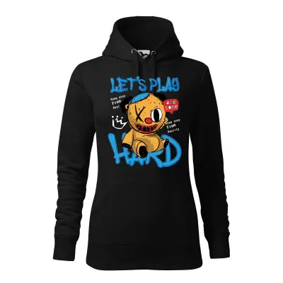 Malfini Hanorac Dama Negru Let`s play hard