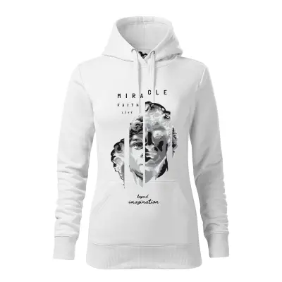 Malfini Hanorac Dama Alb Miracle