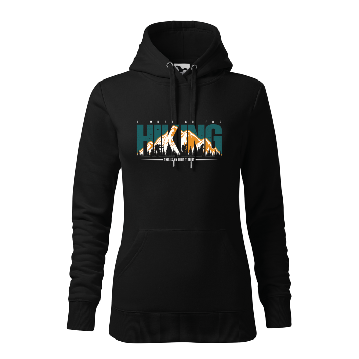 Malfini Hanorac Dama Negru Hiking