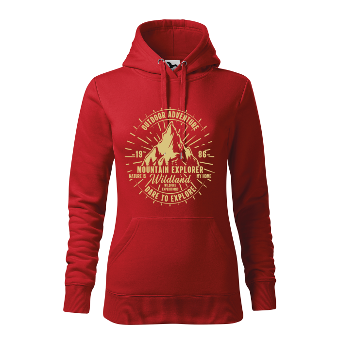 Malfini Hanorac Dama Rosu Mountain Explorer