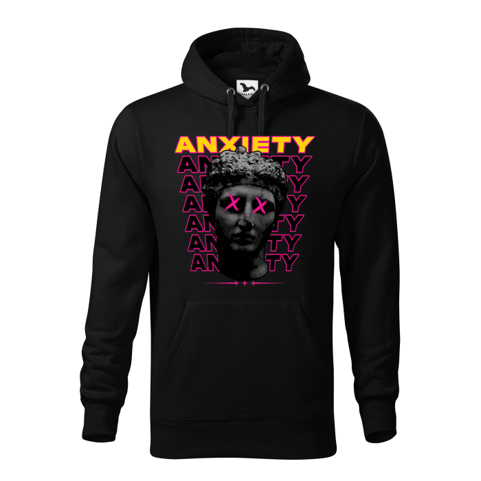 Malfini Hanorac Barbat Negru Anxiety