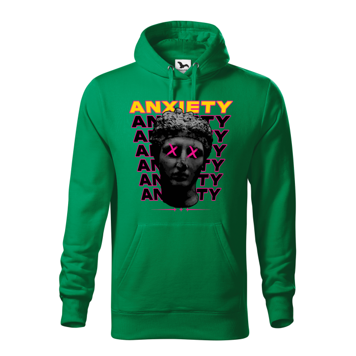 Malfini Hanorac Barbat Verde Anxiety