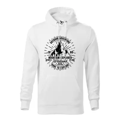 Malfini Hanorac Barbat Alb Mountain Explorer