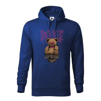 Malfini Hanorac Barbat Albastru regal Teddy Broken culture