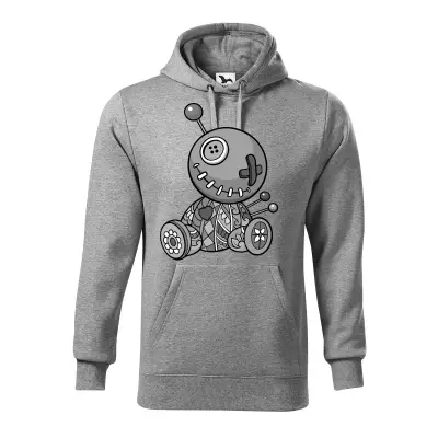 Malfini Hanorac Barbat Gri inchis Urs Voodoo