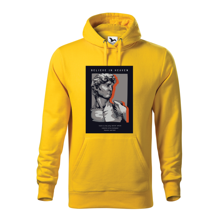 Malfini Hanorac Barbat Galben Believe in Heaven