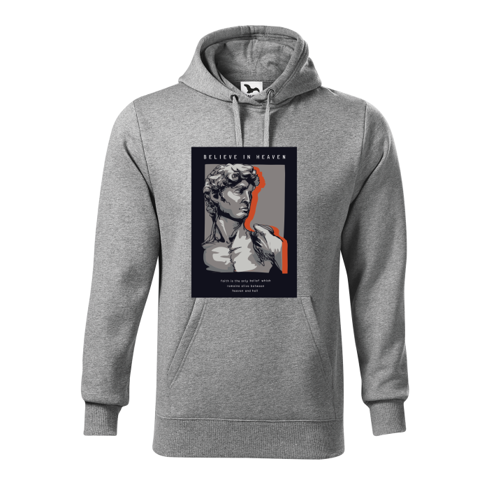 Malfini Hanorac Barbat Gri inchis Believe in Heaven Malfini Hanorac Barbat Gri inchis Believe in Heaven