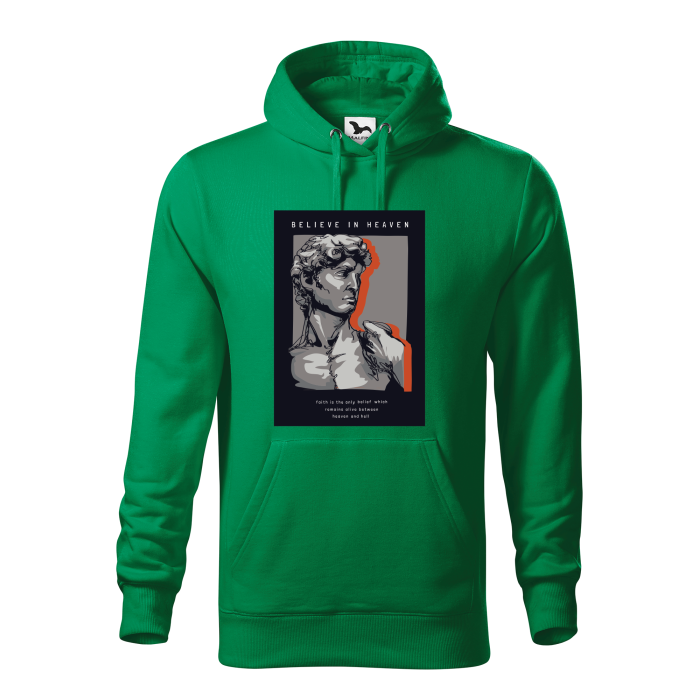 Malfini Hanorac Barbat Verde Believe in Heaven